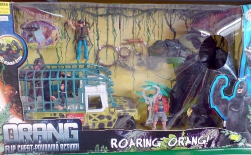 Roaring orange - gorila set - Igračke za dečake