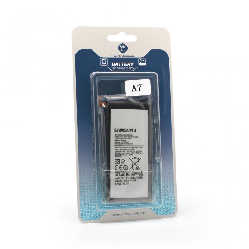 Baterija Teracell za Samsung A700F Galaxy A7 - Standardne samsung baterije  za mobilne telefone