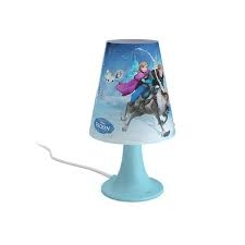 Frozen table lamp blue 1x2.3W SELV - Ukrasne Lampe