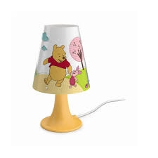 Winnie the Pooh table lamp yellow 1x2.3 - Ukrasne Lampe