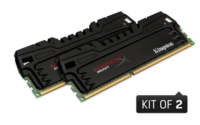 MEM DDR3 8GB 1600MHz (2x4) HyperX Beast KIN - DDR3 Memorija Desktop