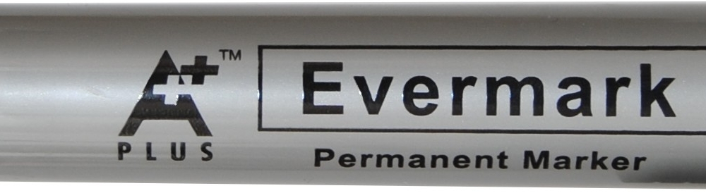 Permanent marker sa klipsom PY231601 kosi vrh, 4,5 mm - Permanent markeri